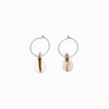 SEA SHELL PENDANT EARRINGS