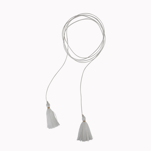 Wrap necklace, Tassels necklace, Wrap choker necklace, Women's jewellery, Tassels jewellery