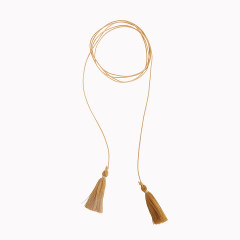 Wrap necklace, Tassels necklace, Wrap choker necklace, Women's jewellery, Tassels jewellery