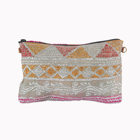 Clutch bag, hand made embroidery, Handbags, Women's purse