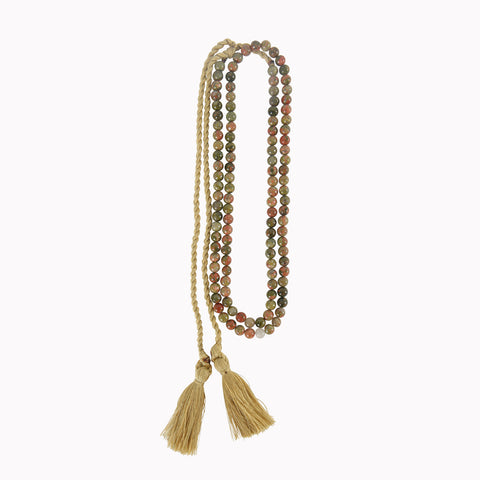 Tassel necklace, Beads jewellery, Gemstone beads jewellery, Tassels, Boho style, Tassel jewellery
