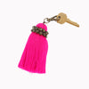 Tassel key chain, bag decoration, Boho accessories, Tassel holder, Boho key chain