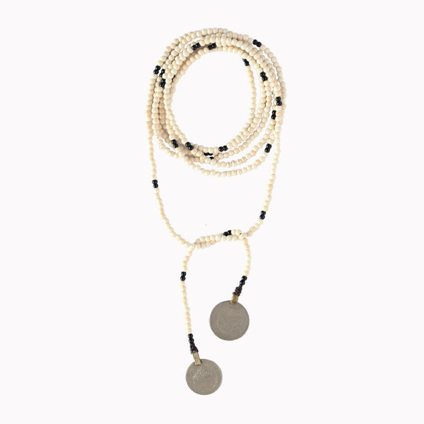 Wrap necklace, Ethnic necklace, Wrap choker necklace, Women's jewellery, Boho jewellery