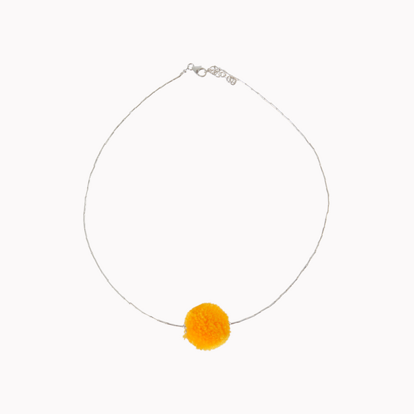 Pom pom jewellery, Delicate necklace, Boho bracelet, Silver bracelet, Friendship bracelet