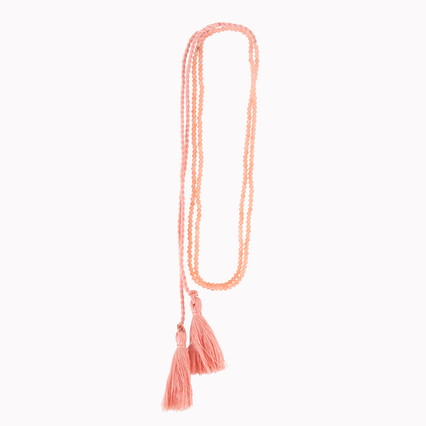 Tassel necklace, Beads jewellery, Gemstone beads, Tassels, Boho style, Tassel jewellery
