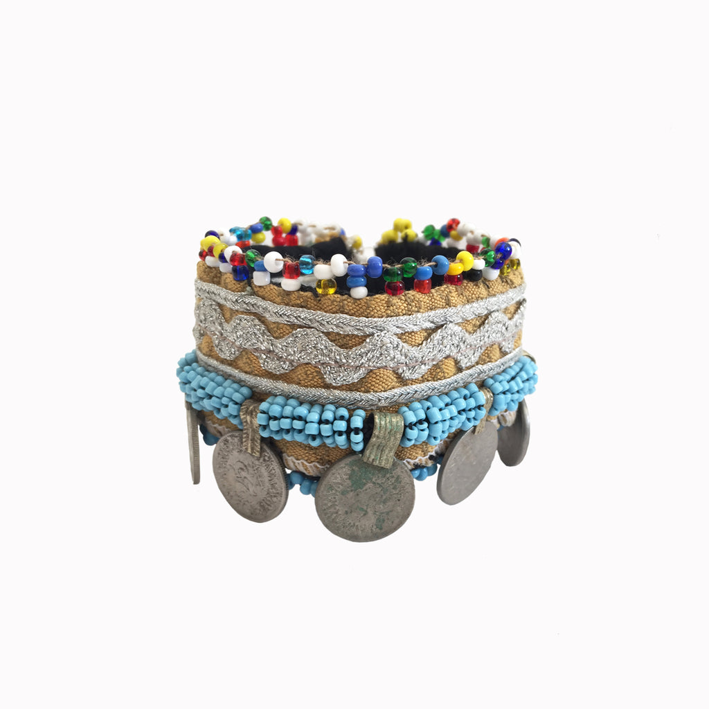 Cuff bracelet, Boho style, statement bracelet, Women's jewellery, unique bracelets, vintage coins, artisan design 
